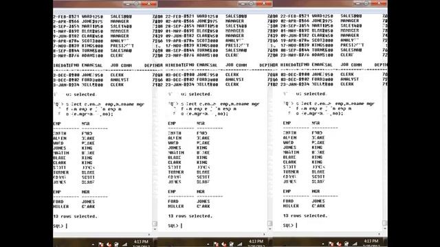 sql lacture 12 self join смотреть онлайн