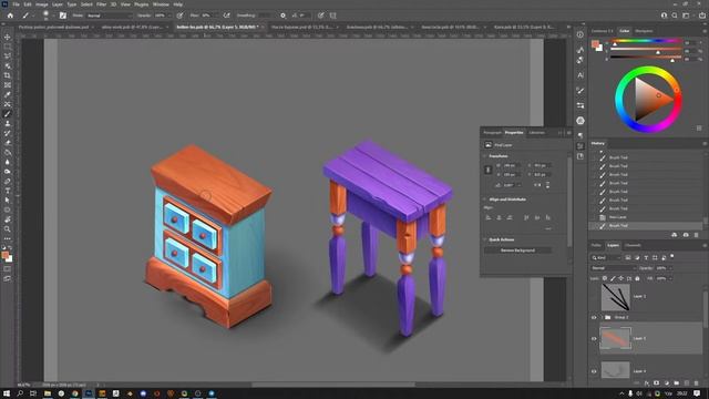 Онлайн разбор игровых пропсов ведущим художником Home Games Аней Булавиной смотреть онлайн