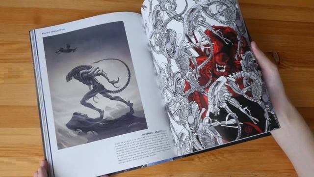 Aliens Artbook (2022 Edition) Book Flip