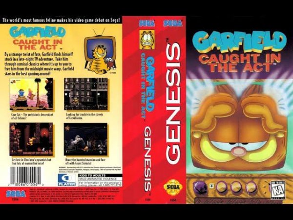 Garfield: Caught in the Act (sega) - complete (пройден)