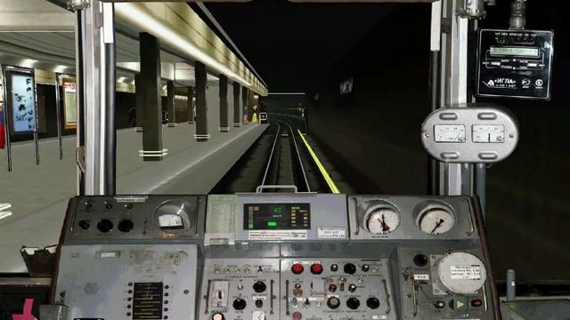 MSTS: Moscow (Praga) - ВДНХ - Октябрьская  [HD]
