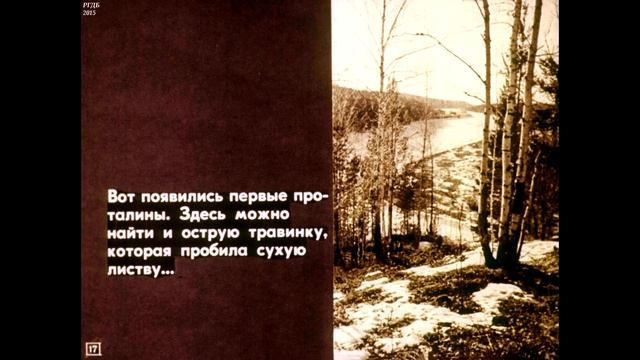 Диафильм Тропинка /диафильм по природоведению во 2 классе/ смотреть онлайн