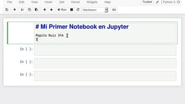 Jupyter 01: Introducción a Jupyter y MarkDown смотреть онлайн