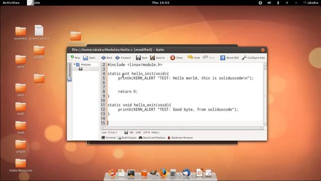 Linux Kernel Module Programming - 03 Coding, Compiling the Module смотреть онлайн
