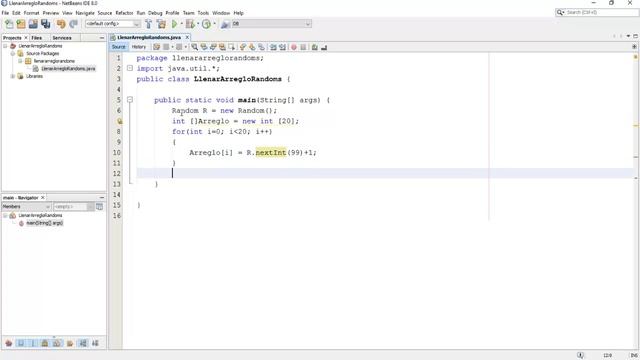 Llenar un Arreglo con Números Aleatorios (Random) смотреть онлайн