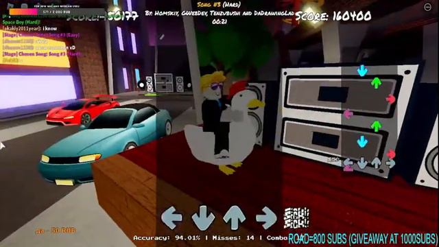 (RUS/ENG) Roblox Funky Friday, Playing With Subs ;3