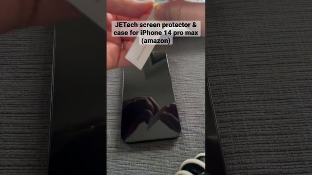 Amazon - JETech screen protector & clear case for iPhone 14 pro max 6.7in (recommend) смотреть онлайн