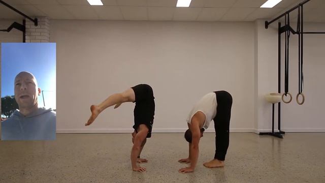 Vlog 202: Straddle Press to Handstand Challenge & Stretching Middle Splits смотреть онлайн