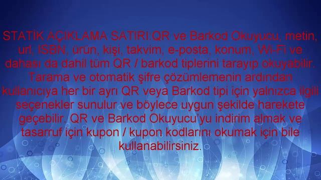 QR ve Barkod Okuyucu Uygulaması (DETAYLI BİLGİ) (MOBİL) смотреть онлайн