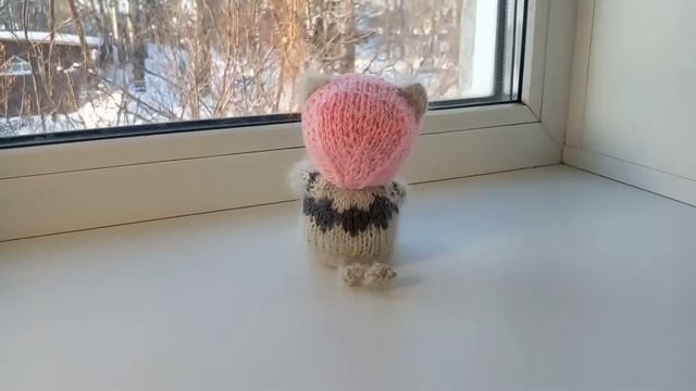 кошечка амигуруми спицами. смотреть онлайн