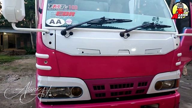 Before after,, blok bodi kabin truck elf. oracal 041 PI ING. смотреть онлайн