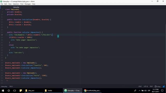 PHP POO - 4. ForEach & Operador Ternario. смотреть онлайн