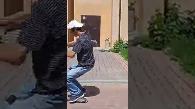 трюковой самокат#трюки#самокаттрюки