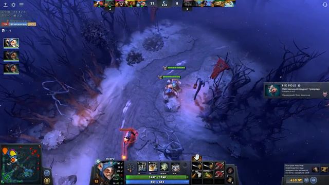 Игра против "контр пикера" которого пришлось проучить :) смотреть онлайн