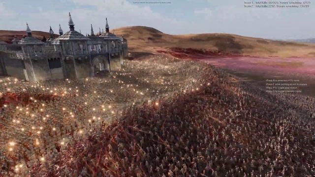 20,000 MODERN SOLDIERS DEFEND FORTRESS VS 800,000 ZOMBIES | Ultimate Epic Battle Simulator 2 UEBS 2 смотреть онлайн