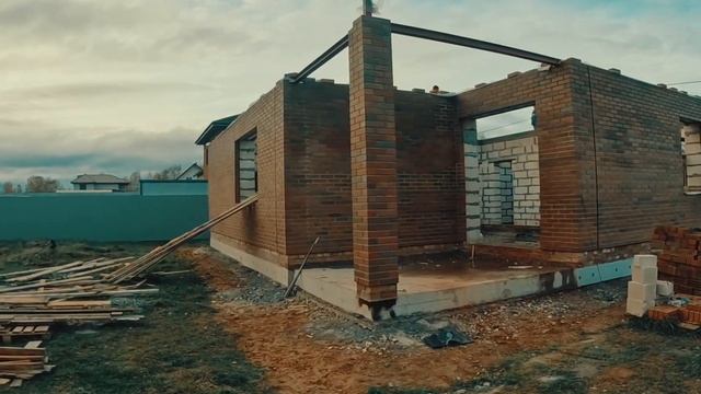 Вальмовая кровля 196 m2 " гибкая черепица"#Технониколь#строительство#вальмоваякровля#_buildinghouse смотреть онлайн