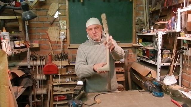 Технология шлифовки, часть 2. Шлифование грифа гитары. смотреть онлайн