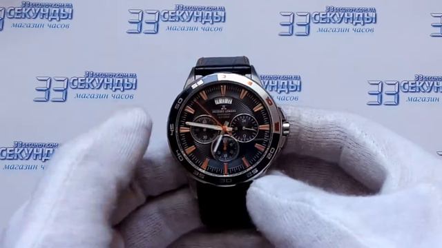 Jacques Lemans 1-1589C часы мужские кварцевые видео обзор смотреть онлайн