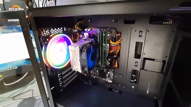 Сборка 2922 _22500₽_ I5 8400 / Gigabyte H310M S2 / 8Gb / Ssd 256Gb / 600W / Zet Gaming MS4 Black