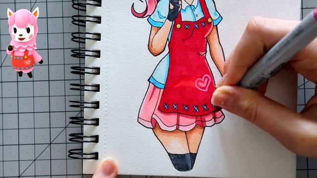 DRAWING MORE ANIMAL CROSSING CHARACTERS AS HUMANS! смотреть онлайн