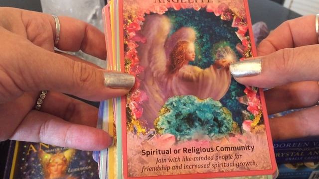 My Top 10 Crystal Oracle Cards!-Review Crystal Deck Collection of 10 Decks! смотреть онлайн