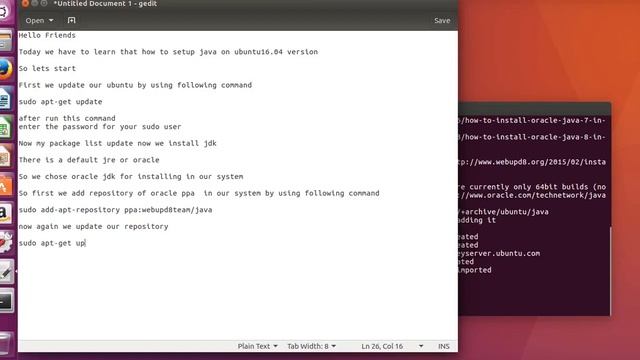 How to install java on ubuntu смотреть онлайн
