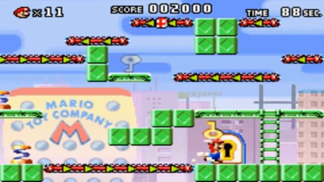 Mario vs. Donkey Kong (Nintendo Game Boy Advance) - World 1 смотреть онлайн