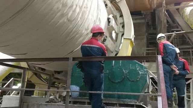 ТО Сушильного барабана Сменным мастером и механиком отделения сушки смотреть онлайн