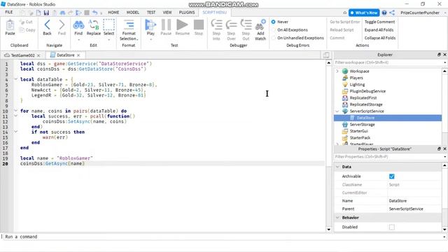 Save Multiple Values into a Single Data Store (Roblox Studio Tutorial) - PrizeCP Series 2 (074) смотреть онлайн
