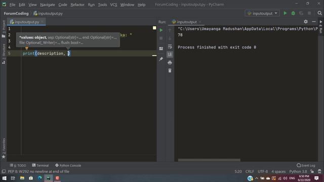 Programming Tutorials - Python Lesson 05 | Python Input සහ Output සිංහලෙන් смотреть онлайн