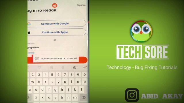 Fix Reddit || incorrect username or password смотреть онлайн