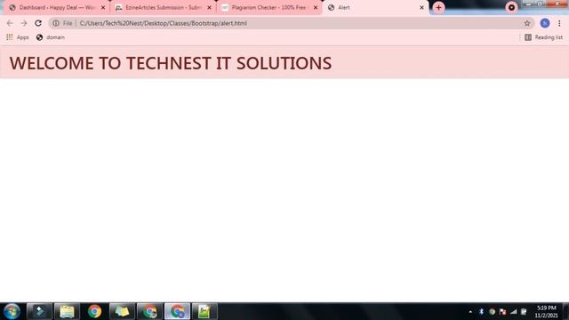 Bootstrap Alerts | Bootstrap tutorials for beginners in Urdu/Hindi | Waqar Ahmed смотреть онлайн