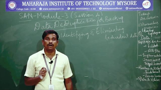Data deduplication for Backup| VII Sem | CSE/ISE | 17CS754 | Module 3| Session 4 смотреть онлайн