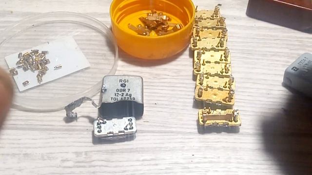 разбор реле RGI GBR 7 и GBR 111 смотреть онлайн