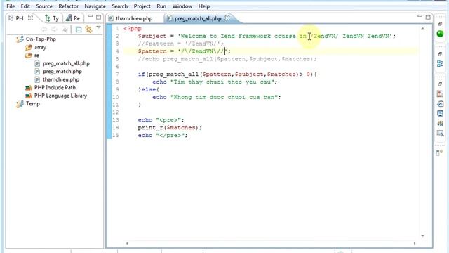 Tập hợp ký hiệu trong biểu thức chính quy - PHP Regular Expression - Video 001 смотреть онлайн