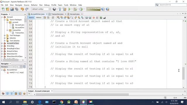 CMSC 251 - Java Classes & Information Hiding смотреть онлайн