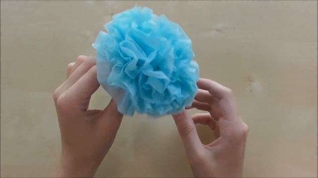 Blumen basteln mit Papier-Servietten ? Geschenke selber machen, Deko mit Pompoms zum Muttertag смотреть онлайн