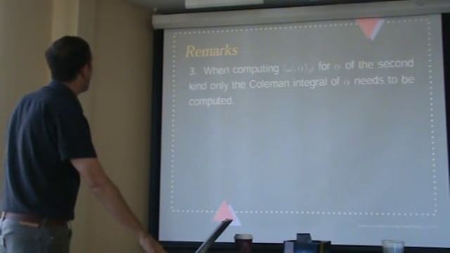 Sage Days 5: Amnon Besser -- On the computation of p-adic height pairings смотреть онлайн