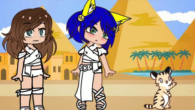 меме{настоящая ankha}👯♀️(гача клуб) смотреть онлайн