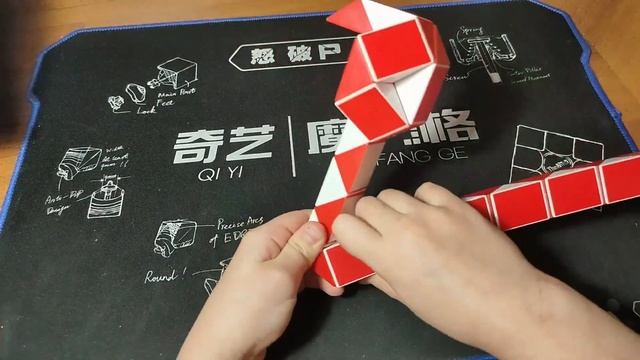Как сделать Кобру из Змейки Рубика на 36? How to make a Cobra from Rubik's Snake for 24? смотреть онлайн