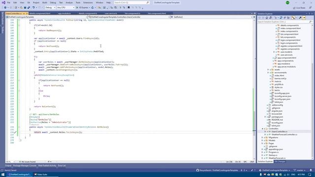 ASP.NET Core, Angular, PostgreSQL web app. Part 6. User management: edit, delete, details смотреть онлайн