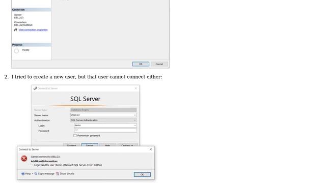 How can I fix "Login failed for user sa" error in SQL Server? (2 Solutions!!) смотреть онлайн