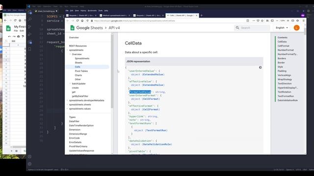 Google Sheets API in Python | Data Formatting Basics смотреть онлайн