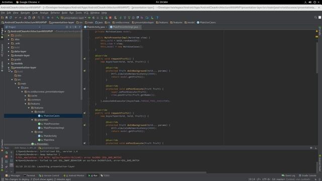 Clean Architecture in Android with MVP Presentation Layer смотреть онлайн