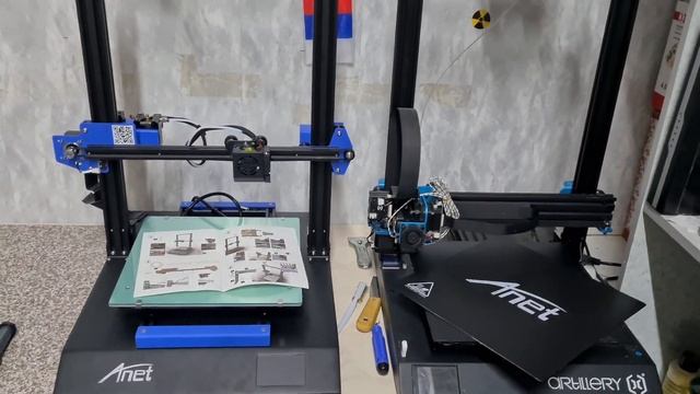 Anet et5x. Распаковка, сборка и первый запуск смотреть онлайн