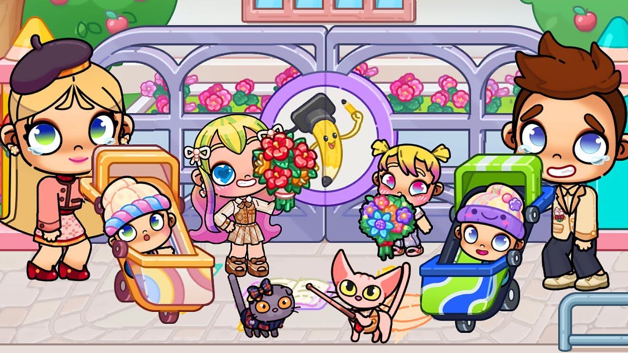 ШКОЛА КОТОВ  УТРО ПЕРЕД ПРАЗДНИКОМ  AVATAR WORLD ИСТОРИЯ  РУТИНА СЕМЬИ  ОБНОВЛЕНИЕ СЕРИАЛ