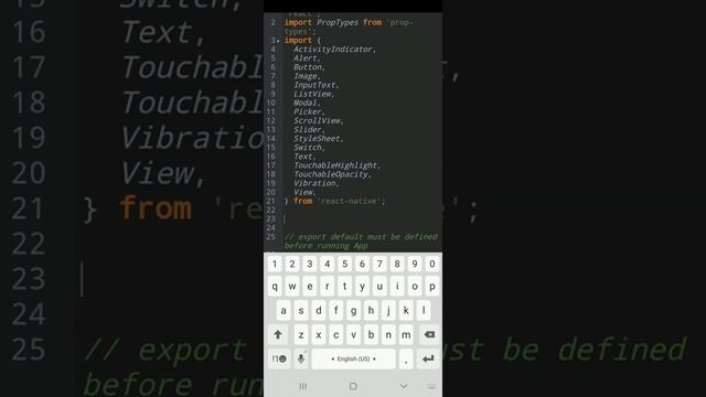 Tour into working with Playground - react-native Playground смотреть онлайн