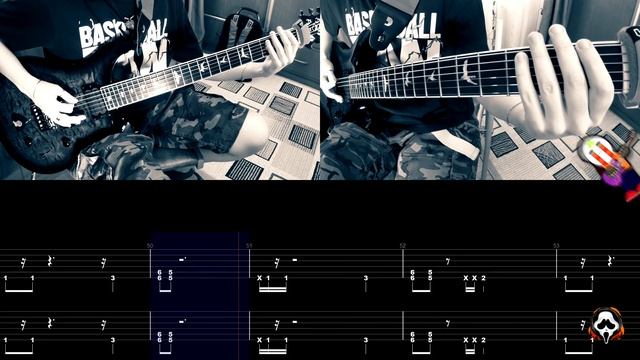 Celldweller Feat. Styles Of Beyond - Shapeshifter | GUITAR ONLY + TABS On Screen | HOW TO PLAY