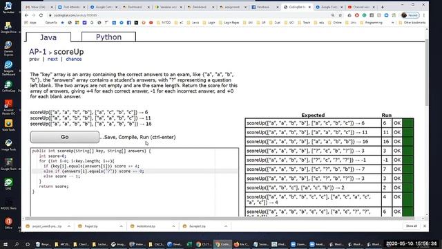 Coding Bat AP-1 Set смотреть онлайн