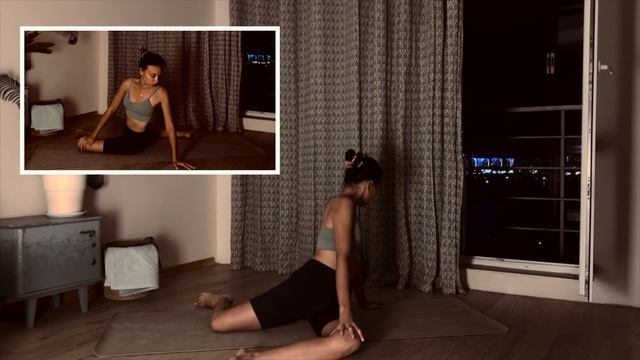 Йога. Мягкая практика перед сном. смотреть онлайн